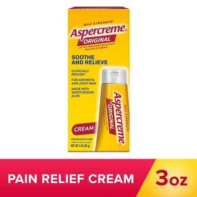 Aspercreme Aloe Odor Free Pain Relieving Crme - 3oz