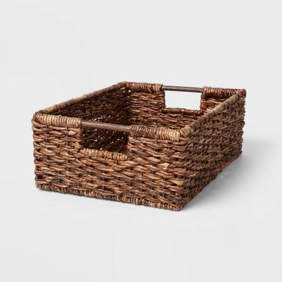 Woven Abaca Folio Bin - Brightroom