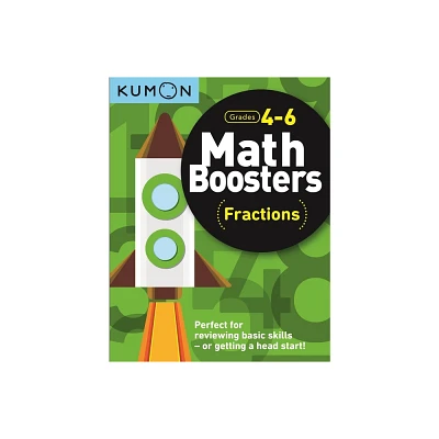 Kumon Math Boosters: Fractions - (Paperback)