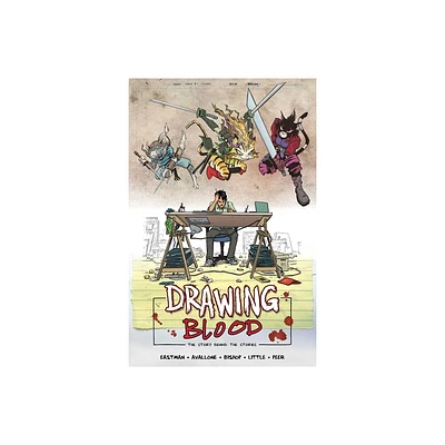 Drawing Blood Volume 1 - by Kevin Eastman & David Avallone (Paperback)