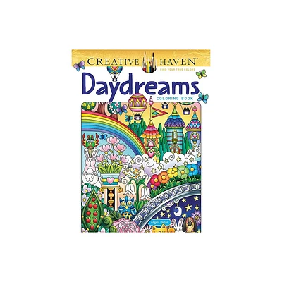 Creative Haven Daydreams Coloring Book - (Adult Coloring Books: Calm) by Angela Porter (Paperback)