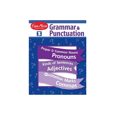 Grammar & Punctuation, Grade 3 Teacher Resource - by Evan-Moor Educational Publishers (Paperback)