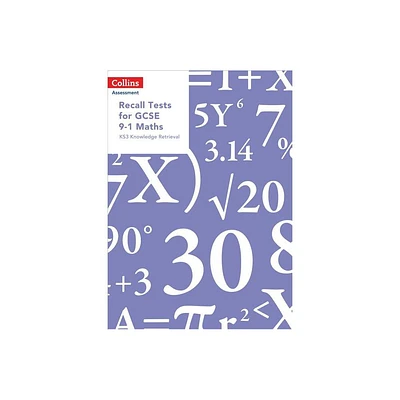 Recall Tests for GCSE 9-1 Maths - (Collins Assessment) by Peter Ransom (Paperback)