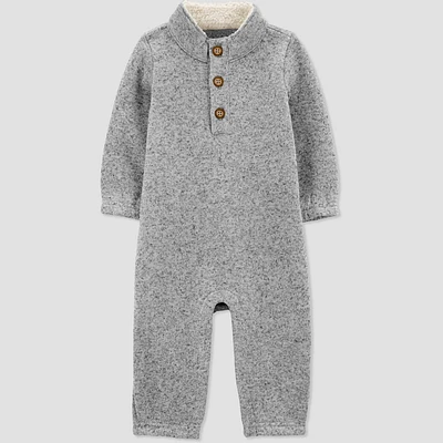 Carters Just One You Baby Boys Fleece Romper