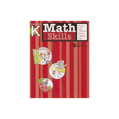 Math Skills, Kindergarten - (Flash Kids Harcourt Family Learning) by Flash Kids (Paperback)