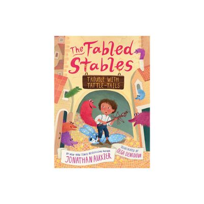 Trouble with Tattle-Tails (the Fabled Stables Book #2) - (The Fabled Stables) by Jonathan Auxier (Paperback)