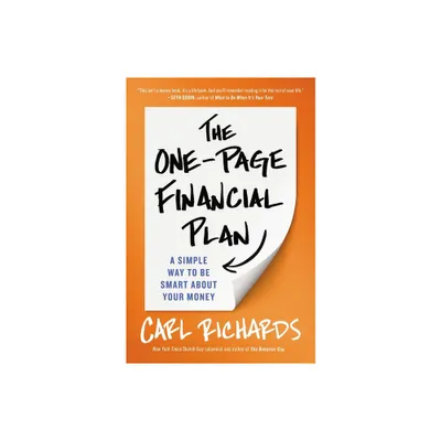 The One-Page Financial Plan - by Carl Richards (Hardcover)