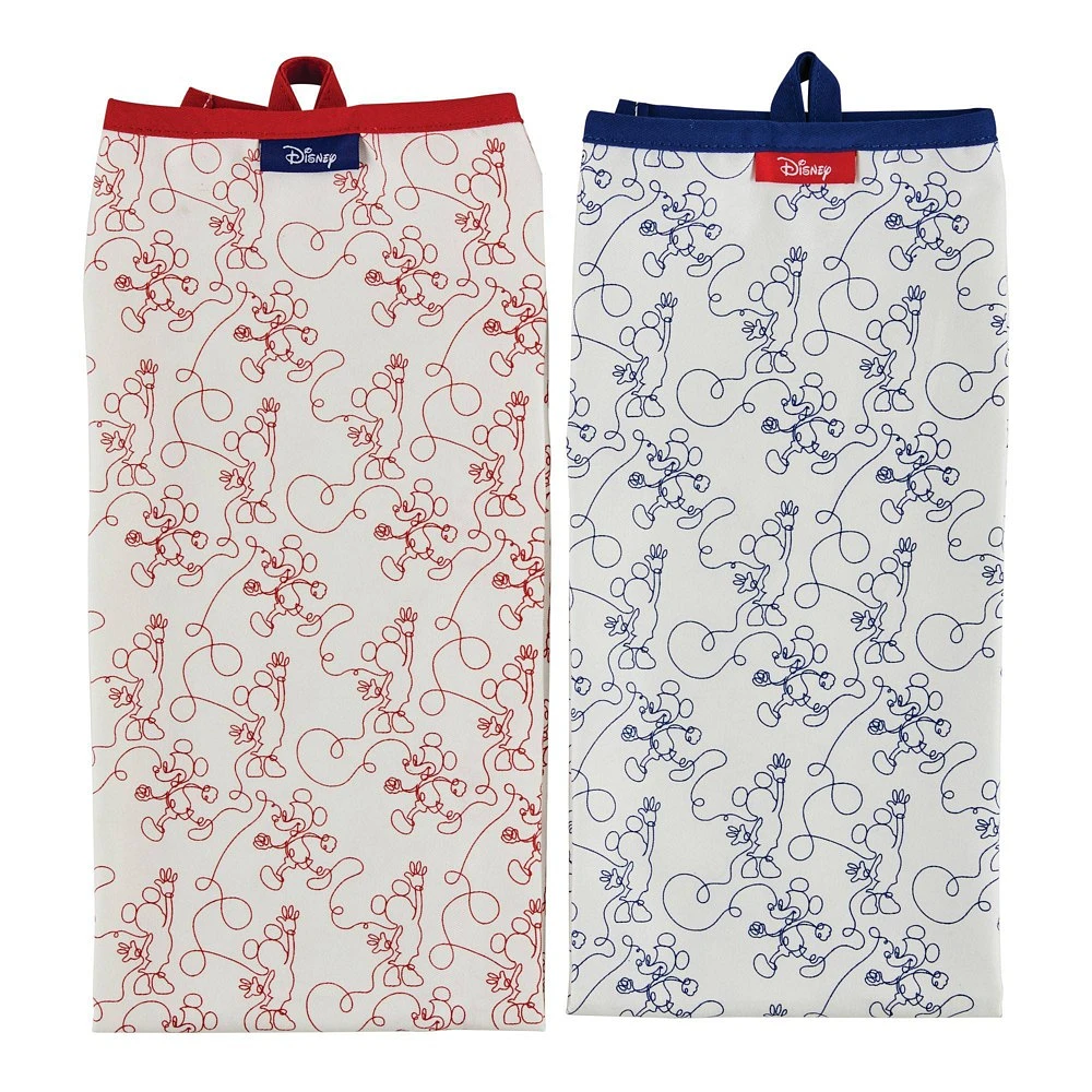 Disney Set of 2 Cotton Tea Towels