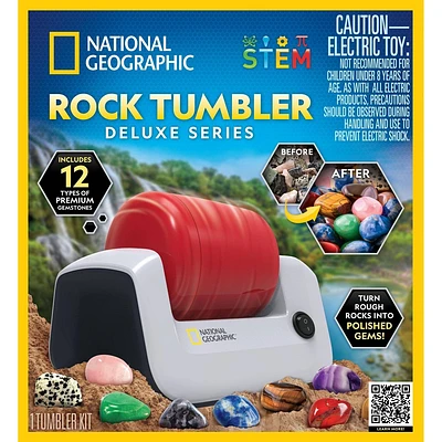 National Geographic Rock Tumbler Deluxe Series