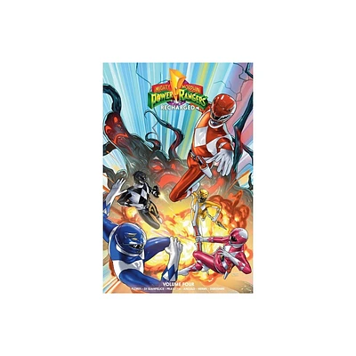 Mighty Morphin Power Rangers: Recharged Vol. 4 - by Melissa Flores (Paperback)