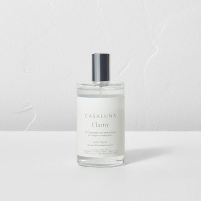 3.38floz Clarity Core Linen Spray White - Casaluna: Ginger, Grapefruit, Bergamot