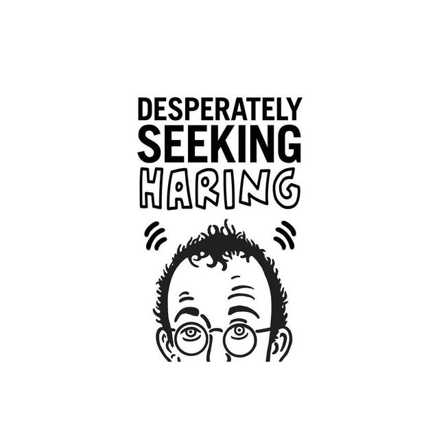 Desperately Seeking Haring - by Ian Castello-Cortes (Hardcover)