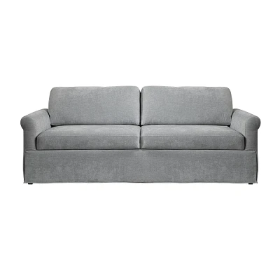 Serta Mansion Convertible Sofa Woven Light Gray