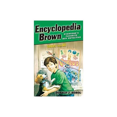 Encyclopedia Brown #05 Solves Them All - by Donald J Sobol (Paperback)