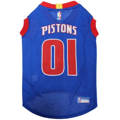 NBA Detroit Pistons Pets Basketball Mesh Jersey