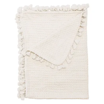 Crane Baby Birch Waffle Knit Baby Blanket