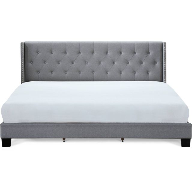 Adler Upholstered Bed - Finch: Frame, Construction, Textile