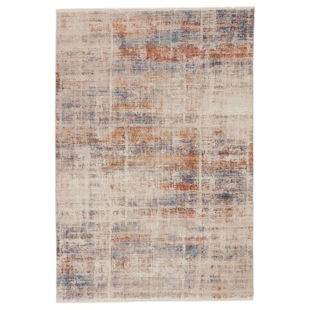 Aerin Abstract Area Rug White - : Rug