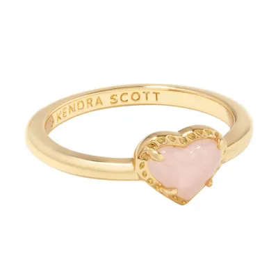 Kendra Scott Anna 14K Gold Over Brass Band Ring