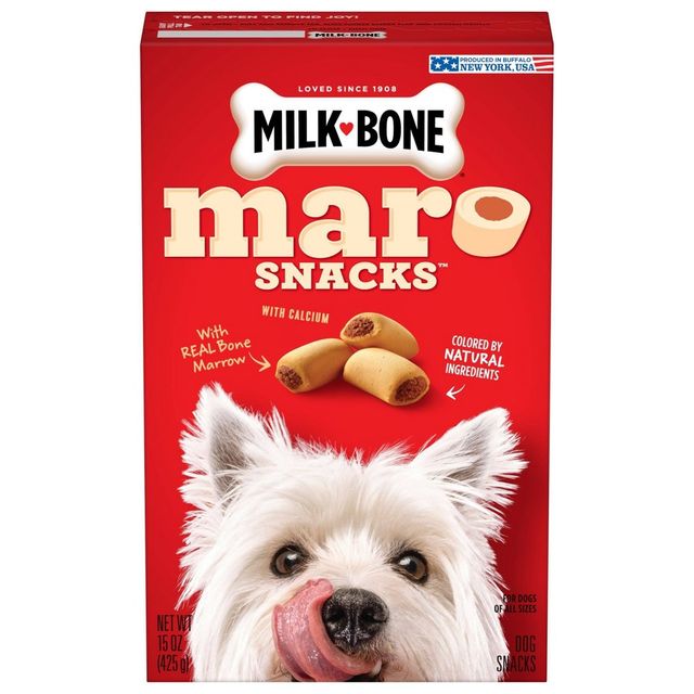 Milk-Bone MaroSnacks with Real Bone Marrow Dog Treats - 15oz