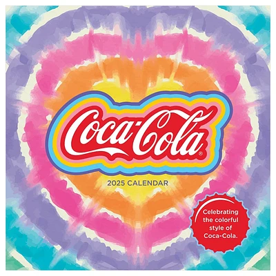 TF Publishing 2025 Wall Calendar 12x12 Coca-Cola Retro and Refreshed