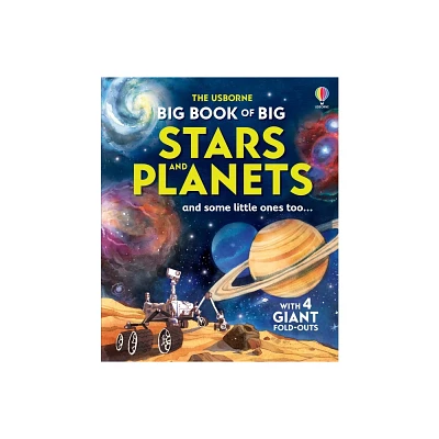 Big Book of Big Stars & Planets - (Big Books) by Emily Bone (Hardcover)