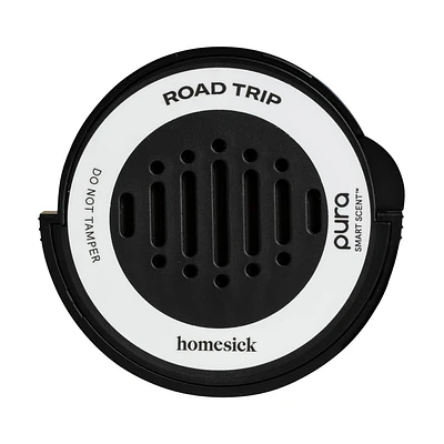 Pura Homesick Road Trip Car Fragrance Refill: Cedar & Amber Scent, Safe Ingredients