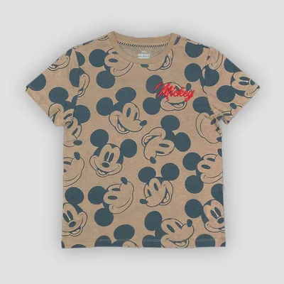 Toddler Boys Mickey Mouse Short Sleeve Graphic T-Shirt