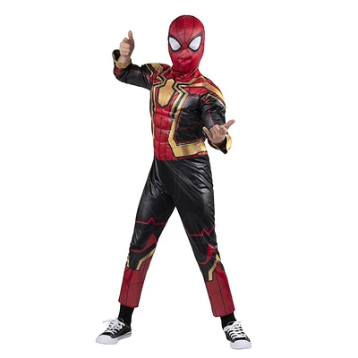 Kids arvel Spider-an Light Up Halloween Costume Jumpsuit with ask