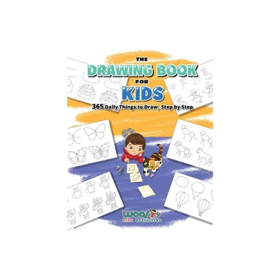 The Drawing Book for Kids - (Woo! Jr.) by Woo! Jr Kids Activities (Paperback)