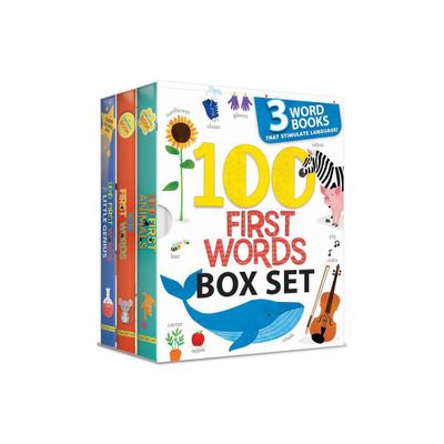 100 First Words Box Set - by Anne Paradis (Hardcover)