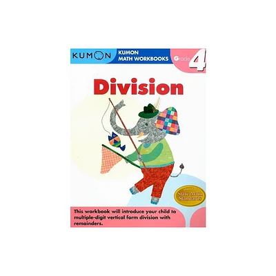 Kumon Grade 4 Division - (Kumon Math Workbooks) (Paperback)