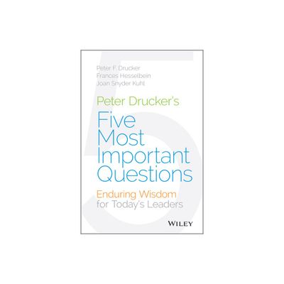 Peter Druckers Five Most Important Questions - (Frances Hesselbein Leadership Forum) by Peter F Drucker & Frances Hesselbein & Joan Snyder Kuhl