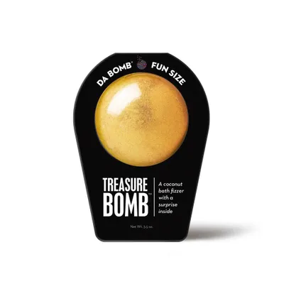 Da Bomb Bath Fizzers Treasure Bath Bomb - 3.5oz