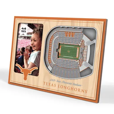 4 x 6 NCAA Texas Longhorns 3D StadiumViews Picture Frame