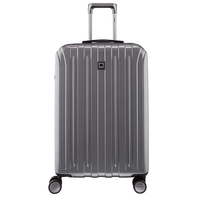 DELSEY Paris Titanium Expandable Upright Hardside Large Checked Spinner Suitcase - Graphite