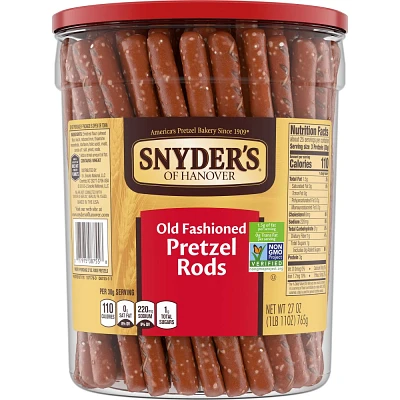 Snyders of Hanover Old Fashioned Pretzel Rods - 27oz