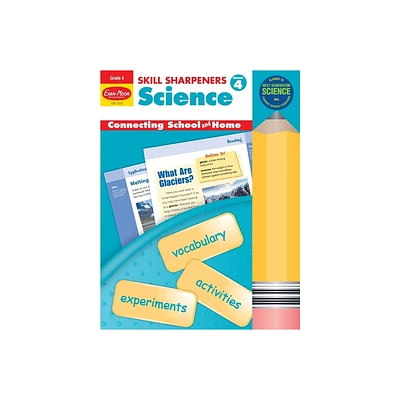 Skill Sharpeners: Science, Grade 4 Workbook - by Evan-Moor Educational Publishers (Paperback)