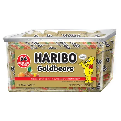 Haribo Goldbears Tub - 54ct/22.8oz