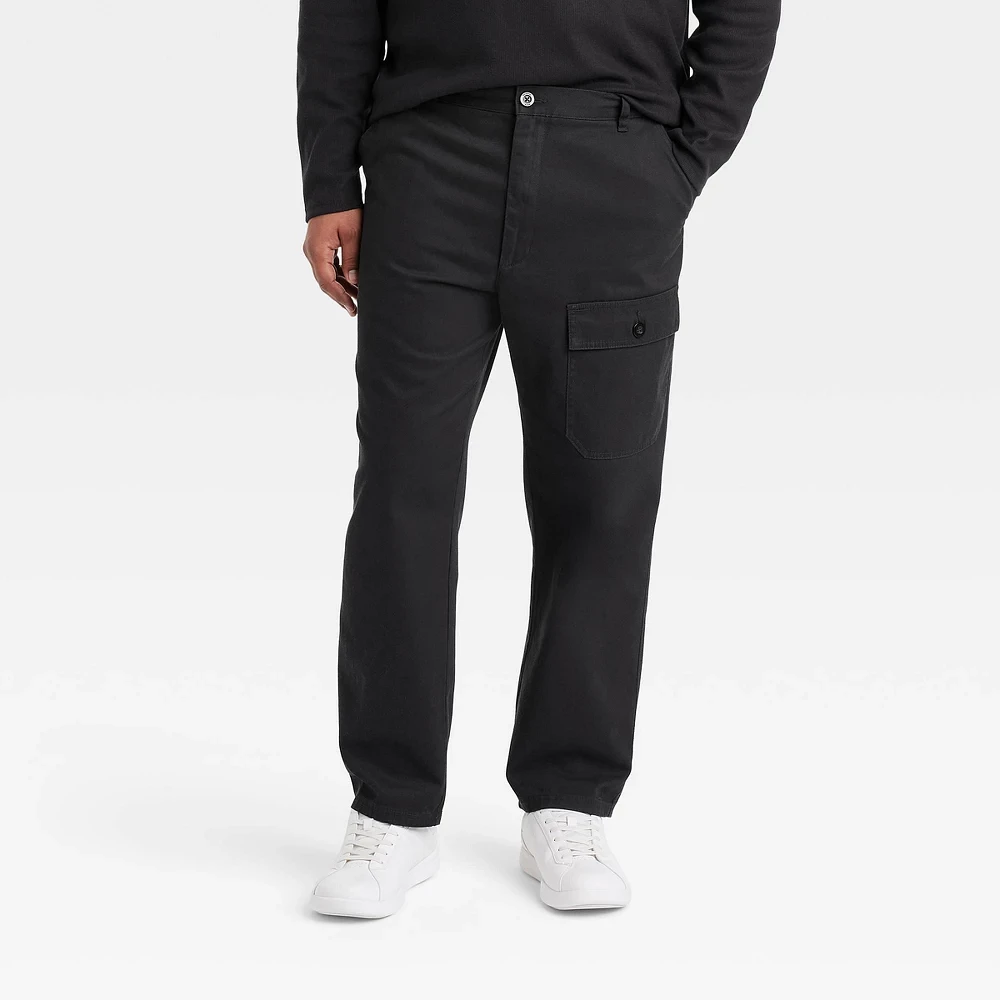 Houston White Adult Relaxed Cargo Pants