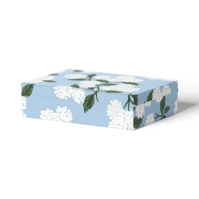 Rifle Paper Co. x Target Large Hydrangea Decorative Storage Box