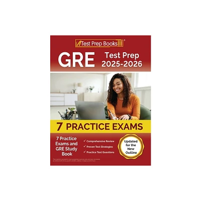 GRE Test Prep 2025-2026 - by Joshua Rueda (Paperback)