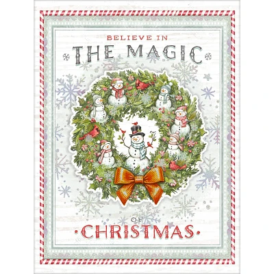 LANG 8ct Believe in the Magic of Christmas Greeting Card