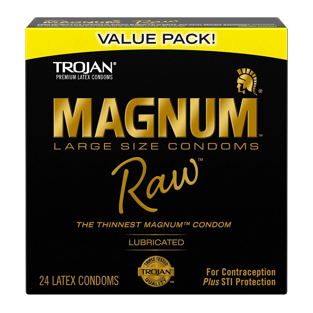 Trojan Magnum Raw - 24ct | The Market Place