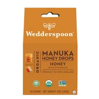 Wedderspoon Organic Manuka Honey Drops - Honey - 4oz