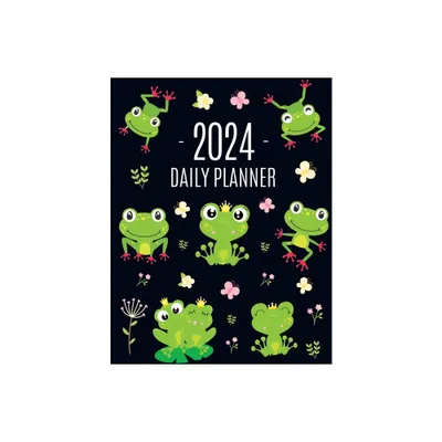Frog Planner 2024 - by Pimpom Pretty Press (Paperback)