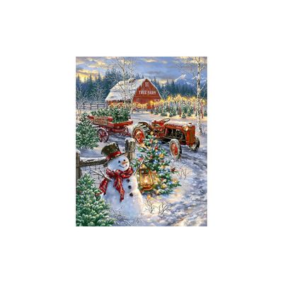 Springbok Christmas Tree Farm Jigsaw Puzzle 500pc