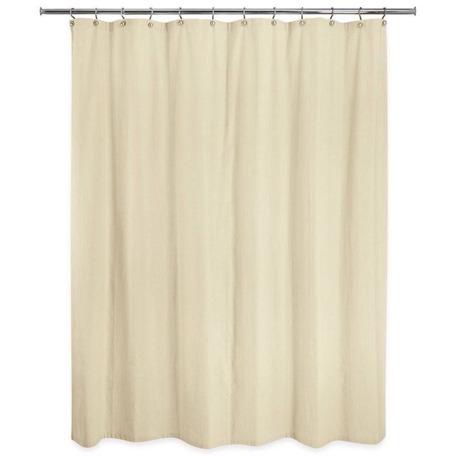 Washed Cotton Shower Curtain