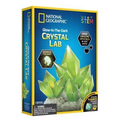 National Geographic Glow In the Dark Crystal Lab Kit