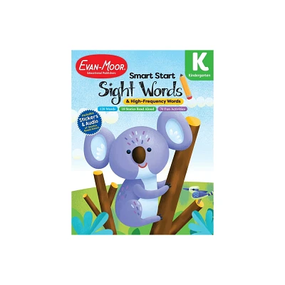 Smart Start: Sight Words & High-Frequency Words, Kindergarten Workbook - (Smart Start: Sight Words and High-Frequency Words) (Paperback)